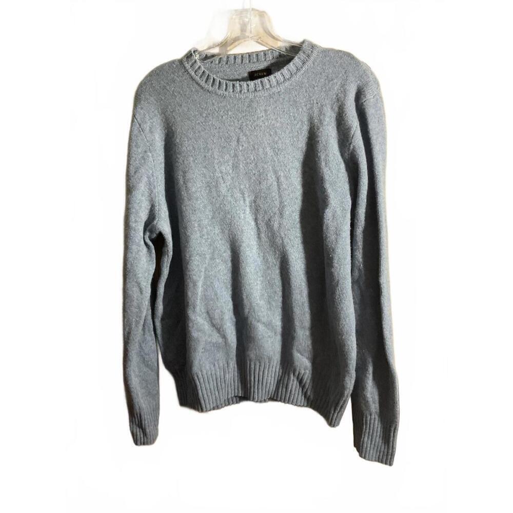 J.Crew Cozy Merino WoolBlend Blue Sweater - Medium